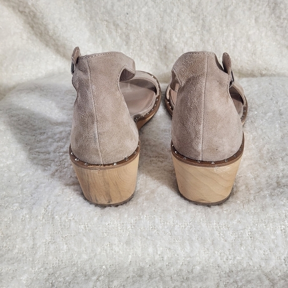 Steve Madden Womens Kenmar Tan Suede Ankle Strap Heels Size 7.5 Medium - Picture 5 of 10